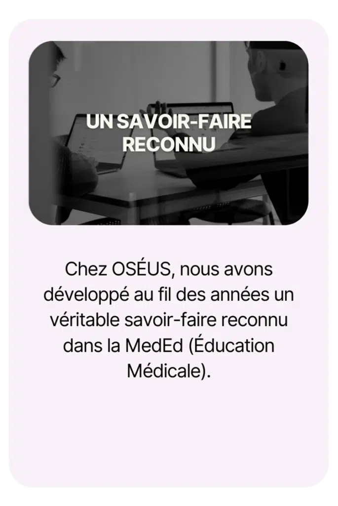 Réseau d’experts de renom