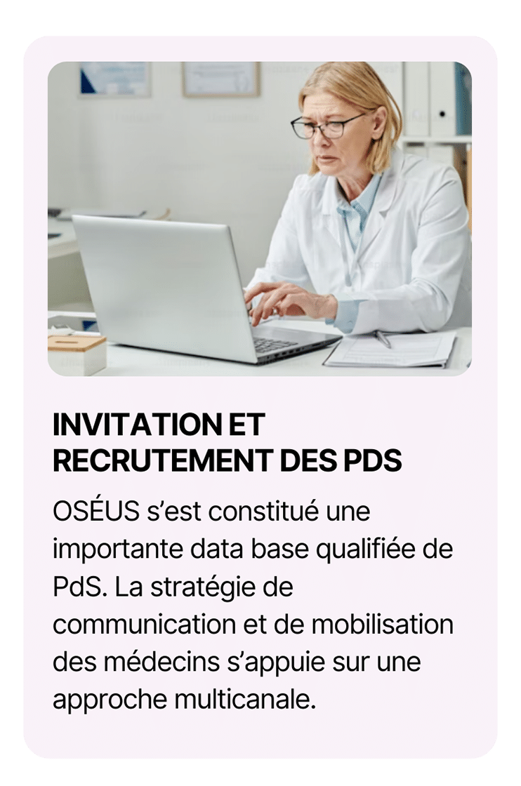 invitation professionnels de santé