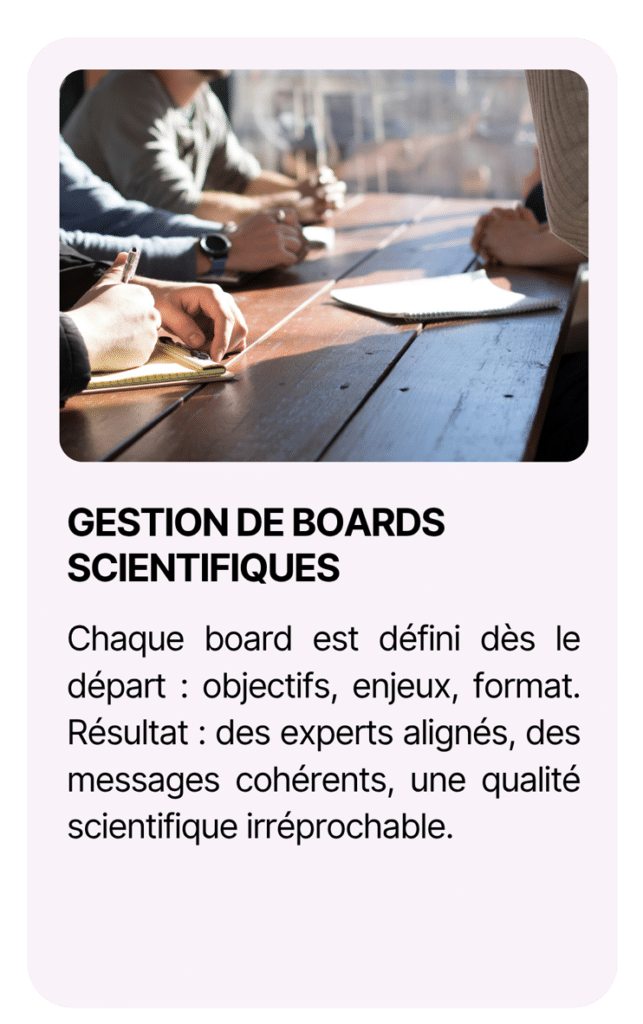 gestion de boards experts