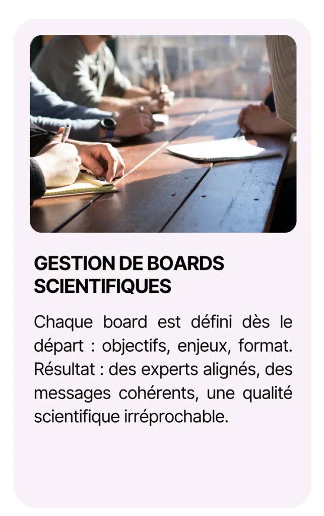 gestion de boards experts